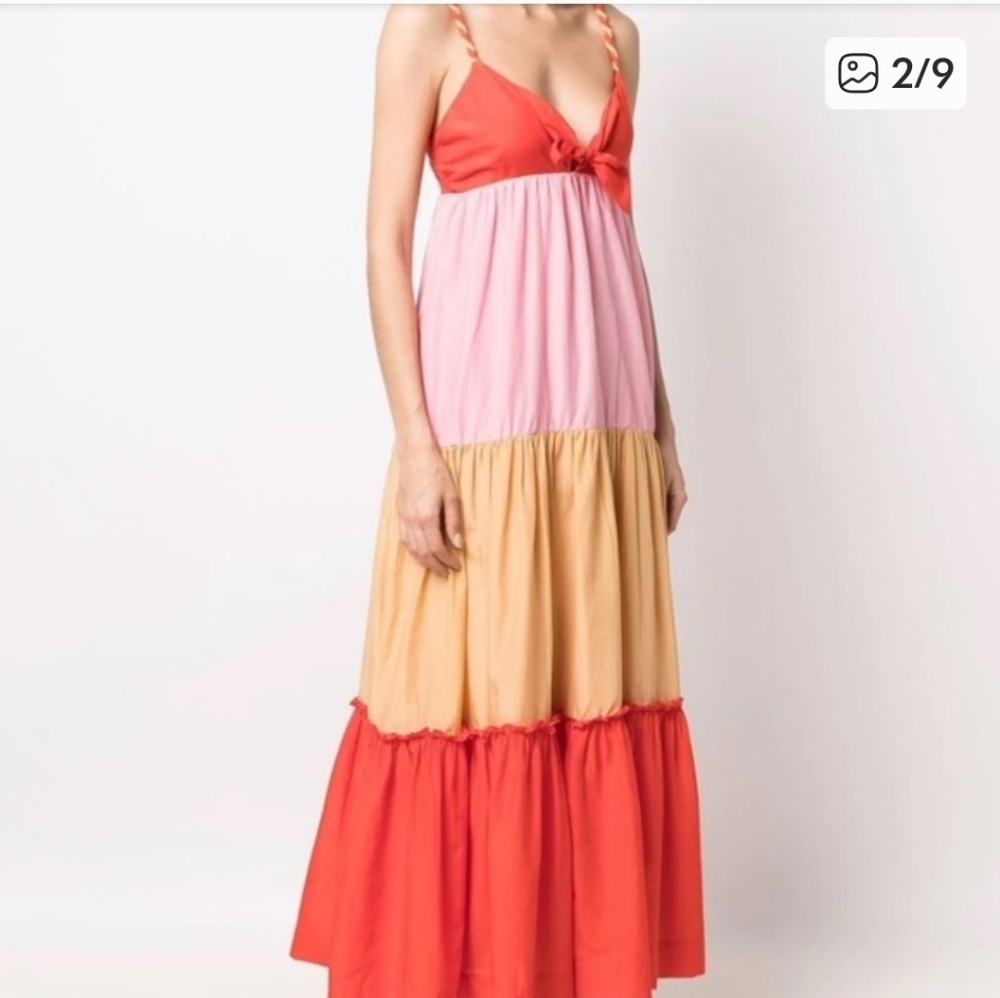 Scotch & Soda Colorblock Maxi Dress S